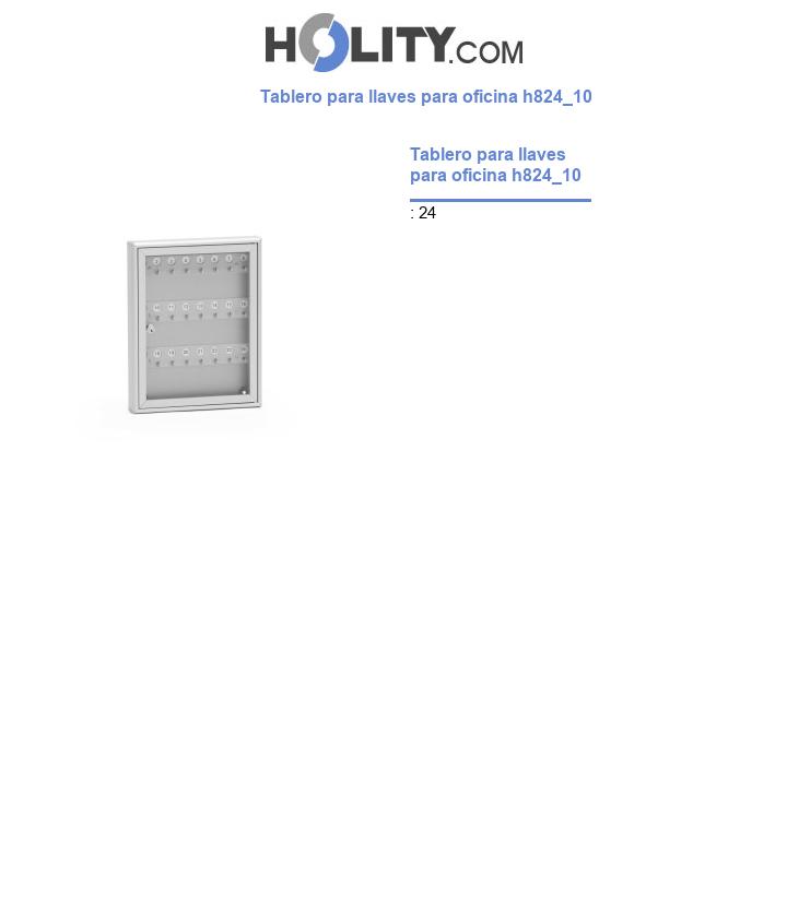 Tablero para llaves para oficina h824_10