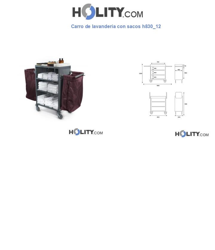 Carro de lavandería con sacos h830_12