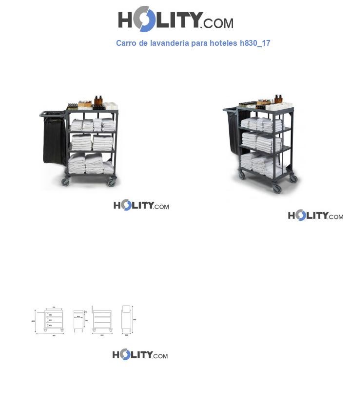 Carro de lavandería para hoteles h830_17