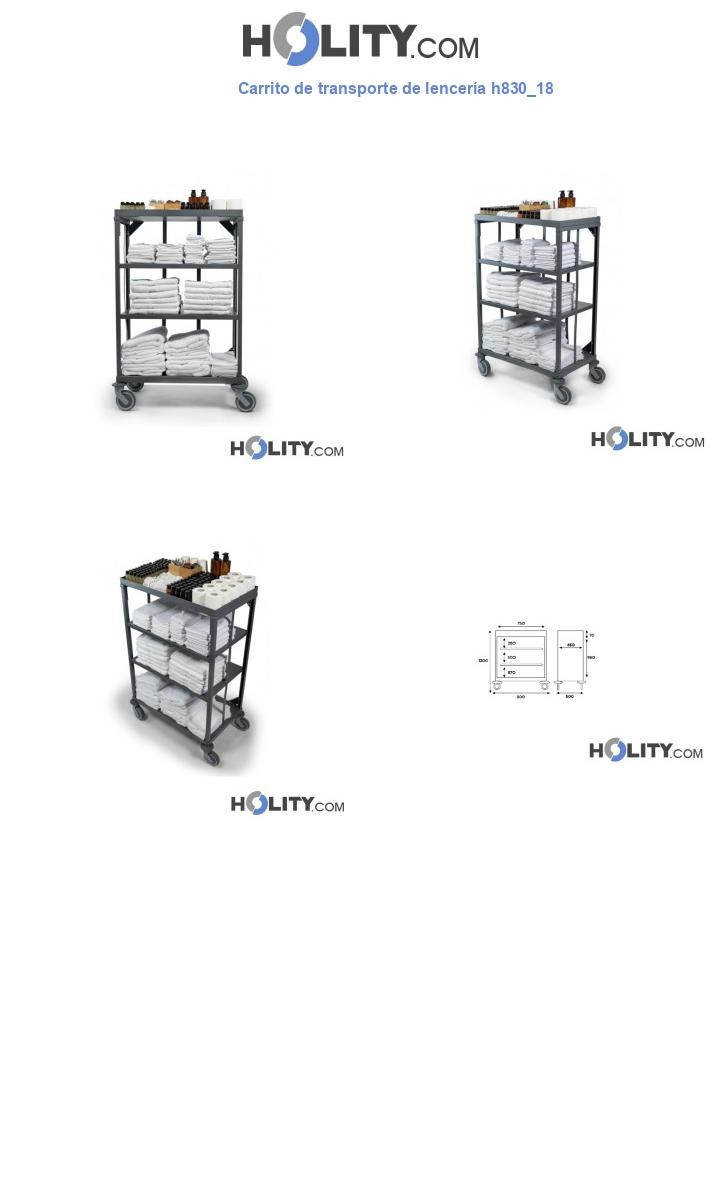 Carrito de transporte de lencería h830_18
