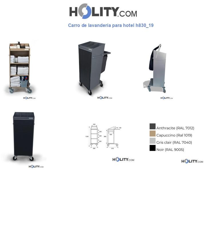 Carro de lavandería para hotel h830_19