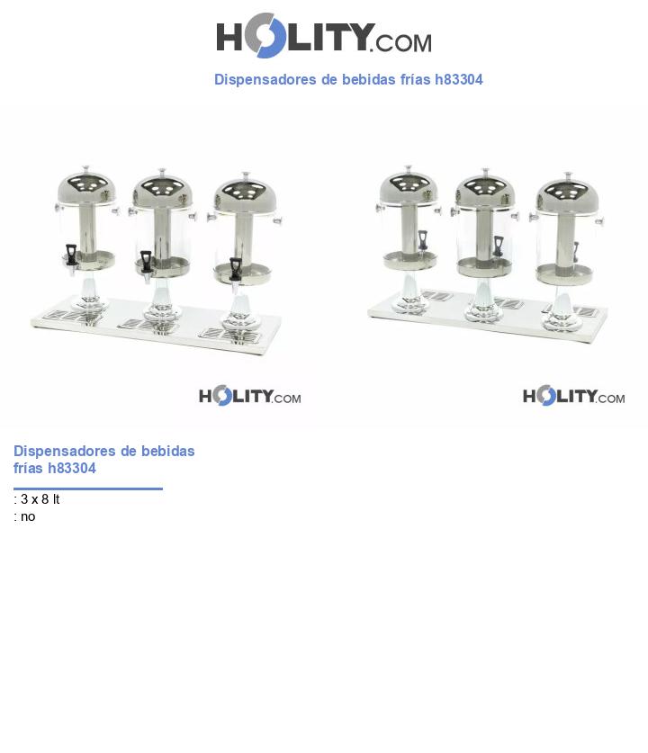Dispensadores de bebidas frías h83304