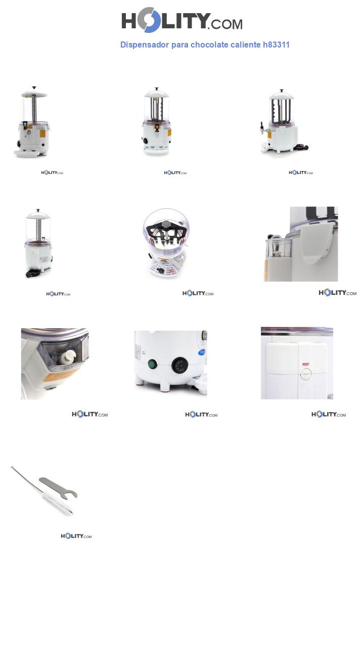 Dispensador para chocolate caliente h83311
