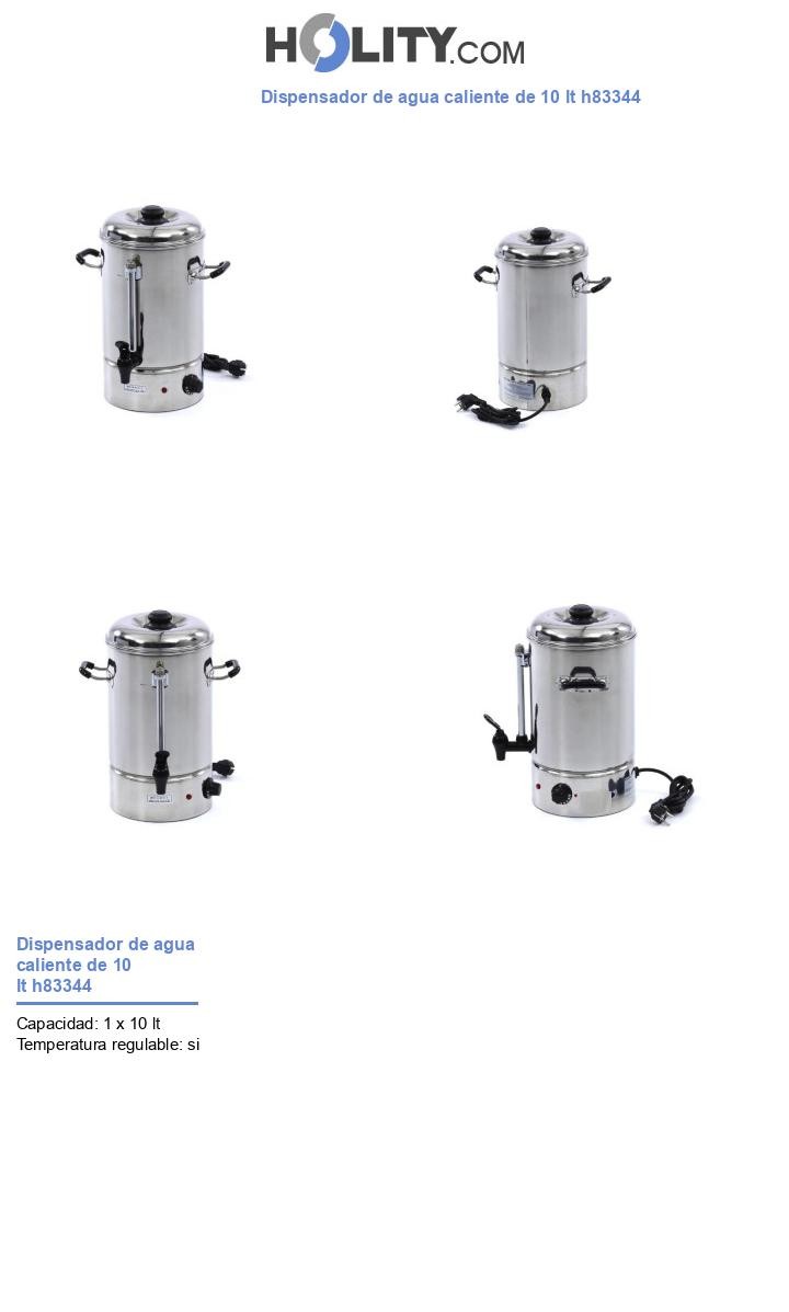 Dispensador de agua caliente de 10 lt h83344
