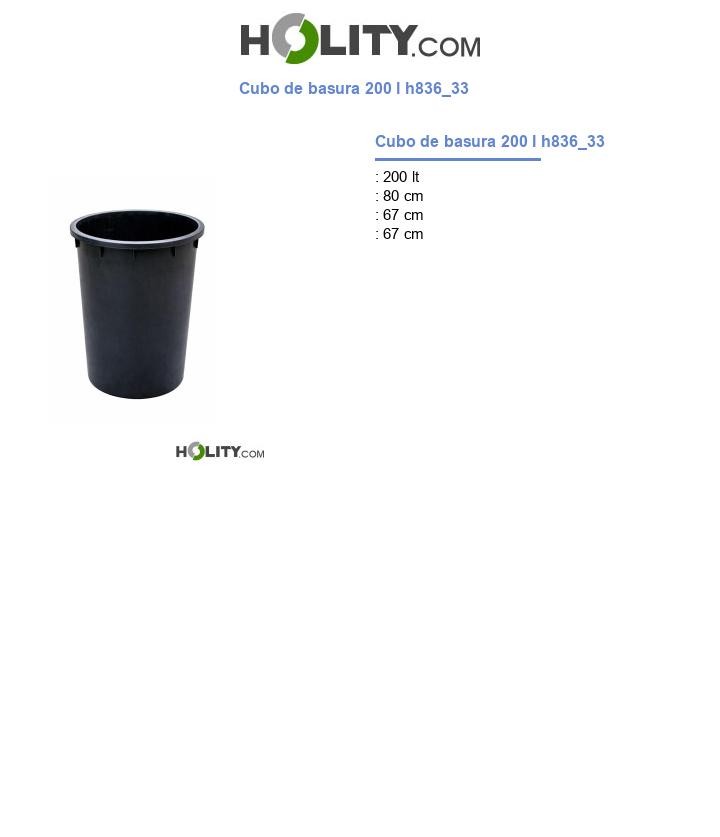 Cubo de basura 200 l h836_33