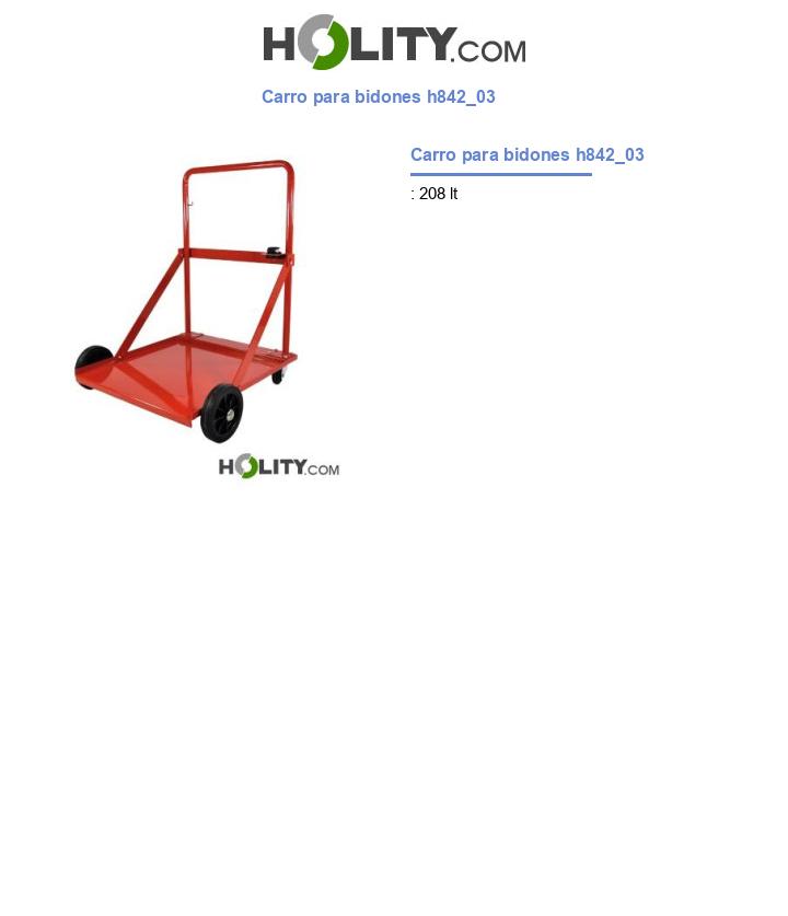 Carro para bidones h842_03