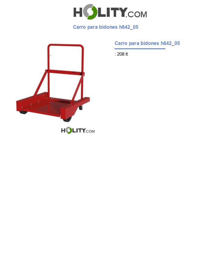 Carro para bidones h842_05
