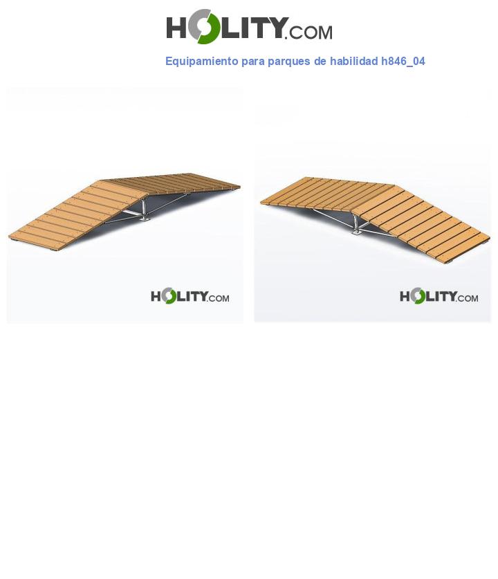 Equipamiento para parques de habilidad h846_04