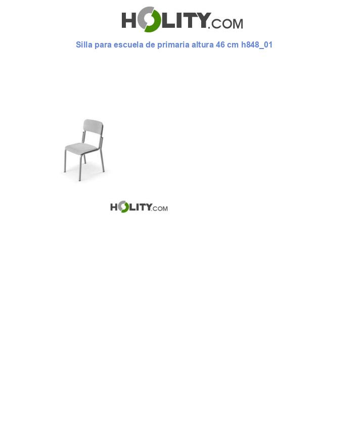 Silla para escuela de primaria altura 46 cm h848_01