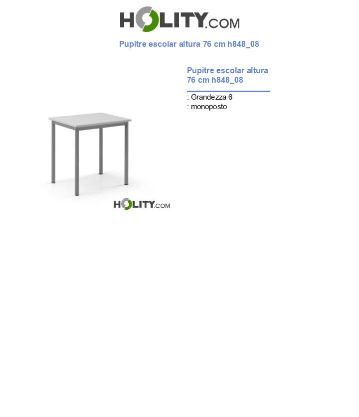 Pupitre escolar altura 76 cm h848_08