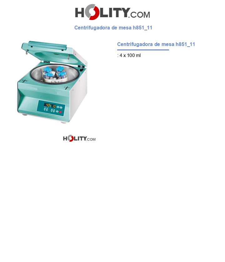 Centrifugadora de mesa h851_11
