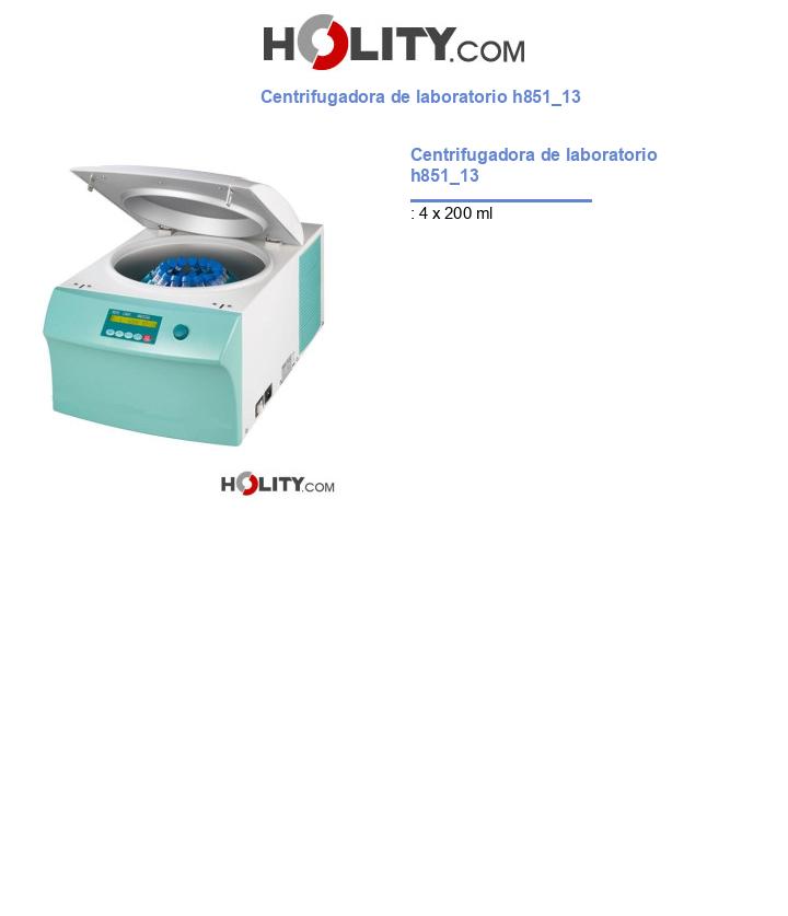 Centrifugadora de laboratorio h851_13