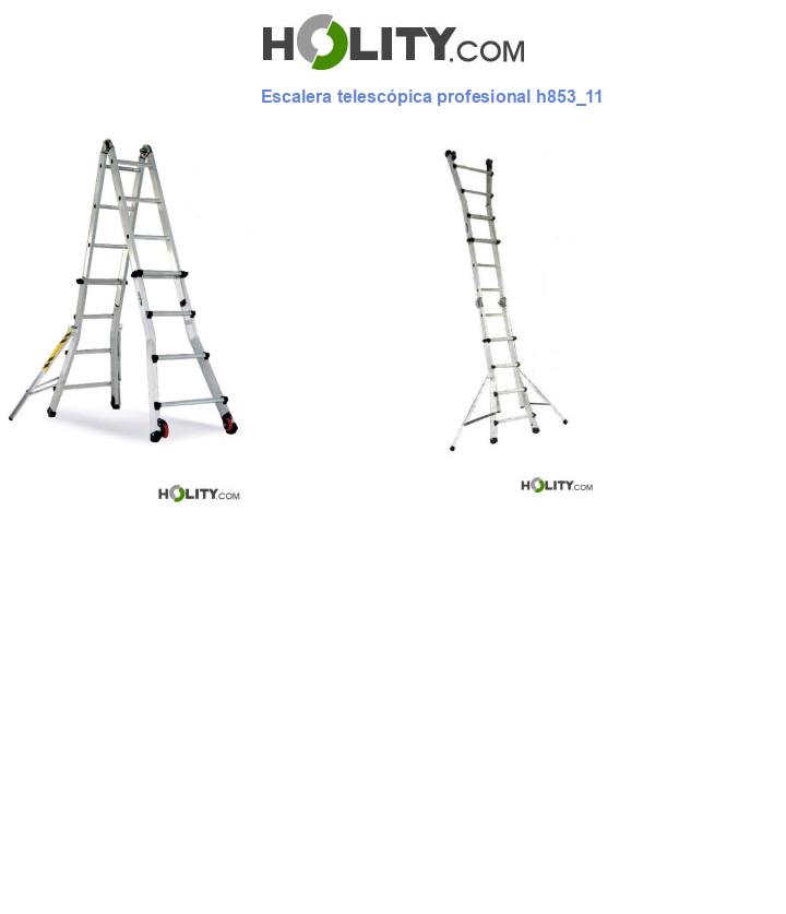 Escalera telescópica profesional h853_11
