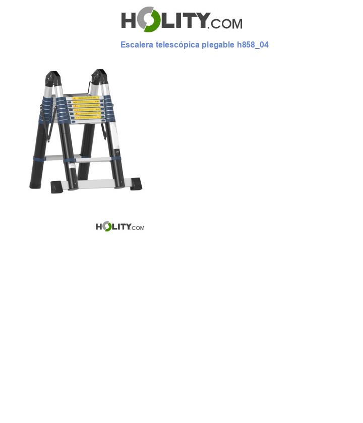 Escalera telescópica plegable h858_04