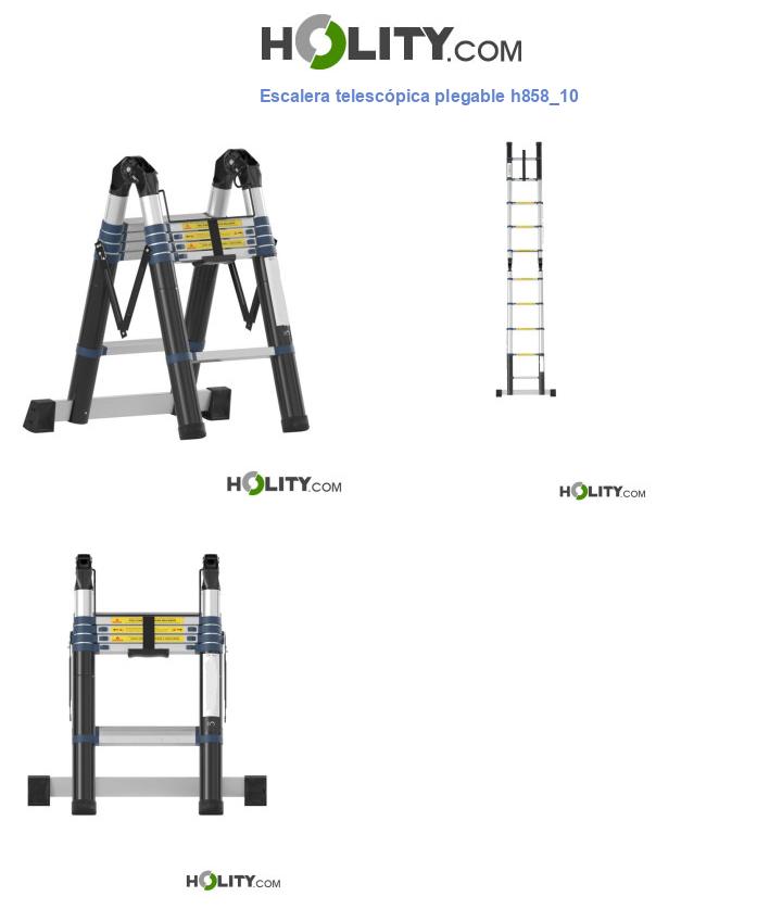 Escalera telescópica plegable h858_10