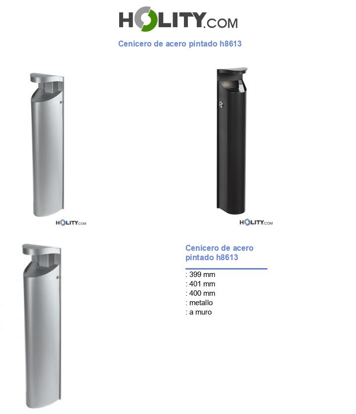 Cenicero de acero pintado h8613