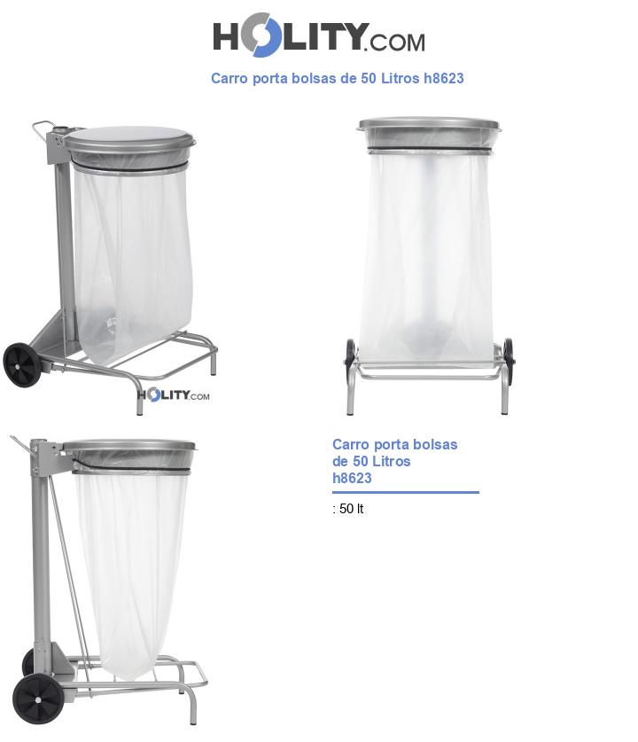 Carro porta bolsas de 50 Litros h8623