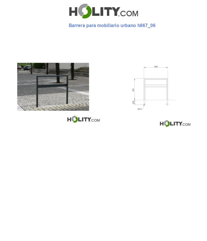 Barrera para mobiliario urbano h867_06