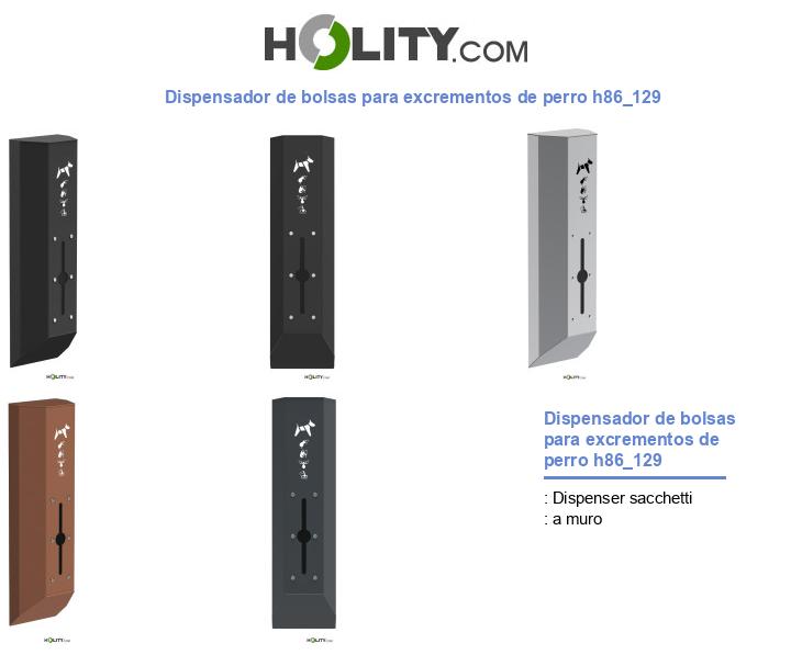 Dispensador de bolsas para excrementos de perro h86_129