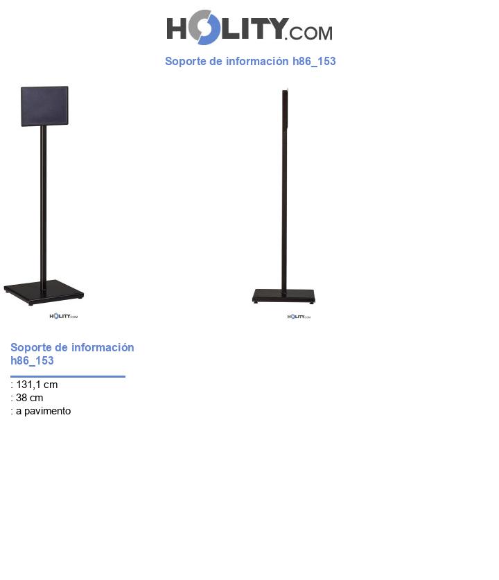 Soporte de información h86_153