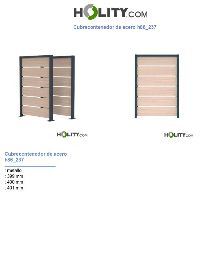 Cubrecontenedor de acero h86_237