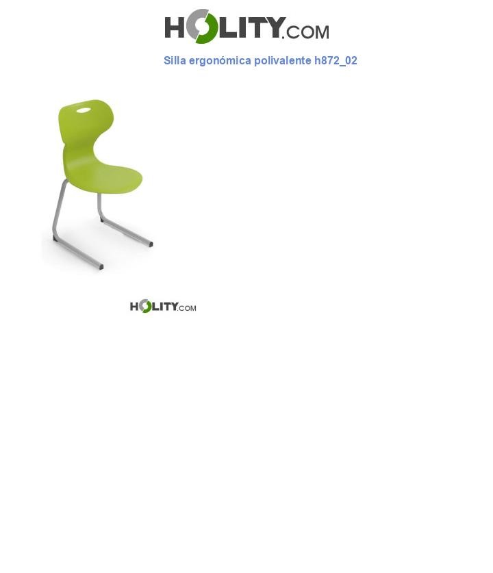 Silla ergonómica polivalente h872_02