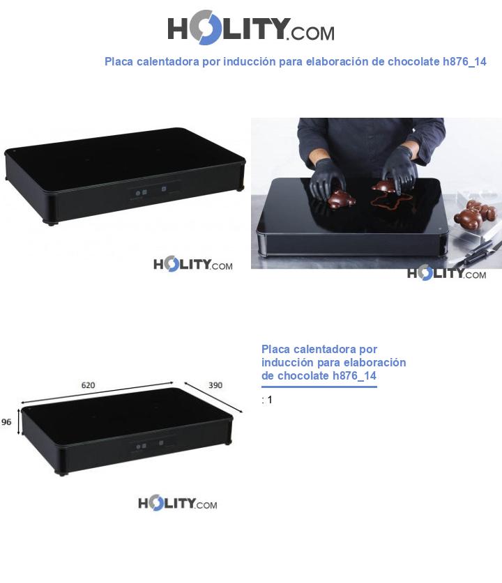 Placa calentadora por inducción para elaboración de chocolate h876_14