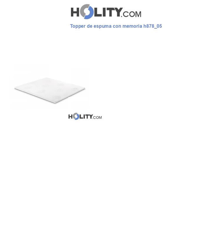 Topper de espuma con memoria h878_05