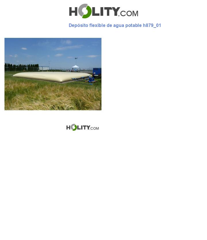 Depósito flexible de agua potable h879_01