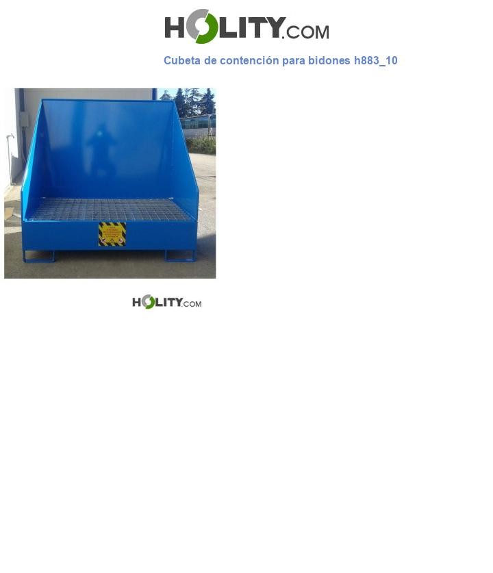 Cubeta de contención para bidones h883_10