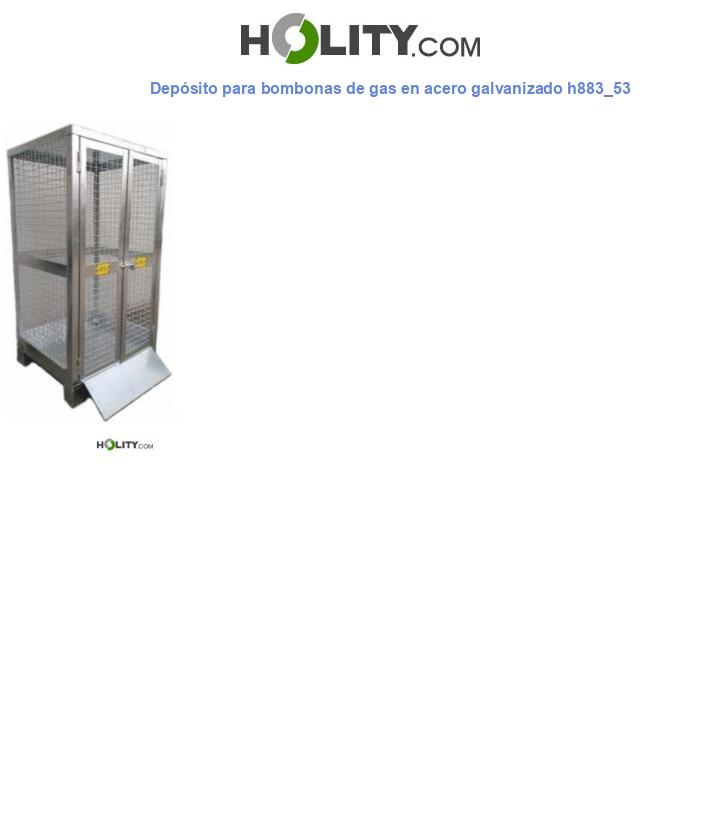 Depósito para bombonas de gas en acero galvanizado h883_53
