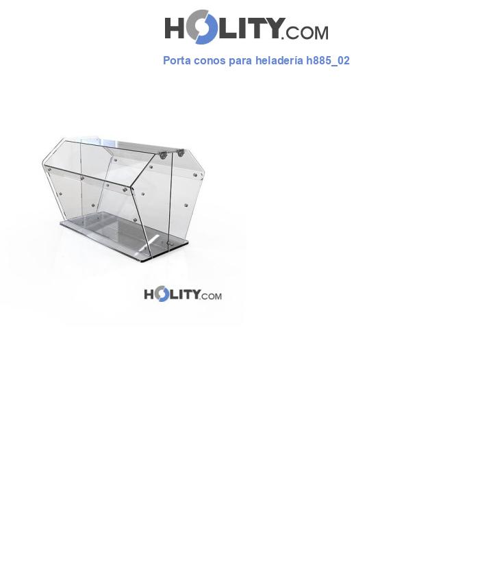 Porta conos para heladería h885_02