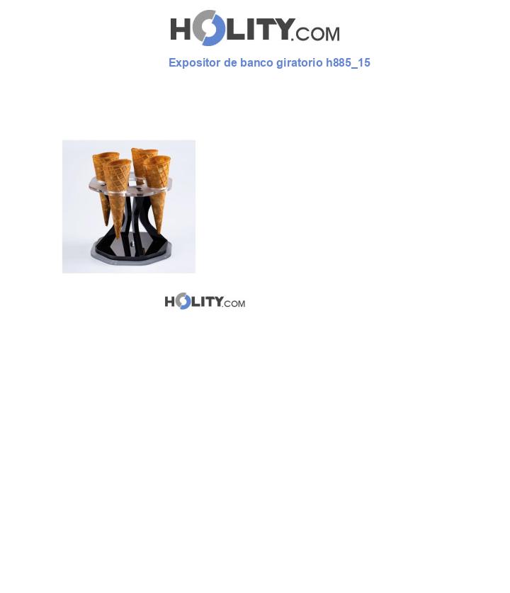 Expositor de banco giratorio h885_15
