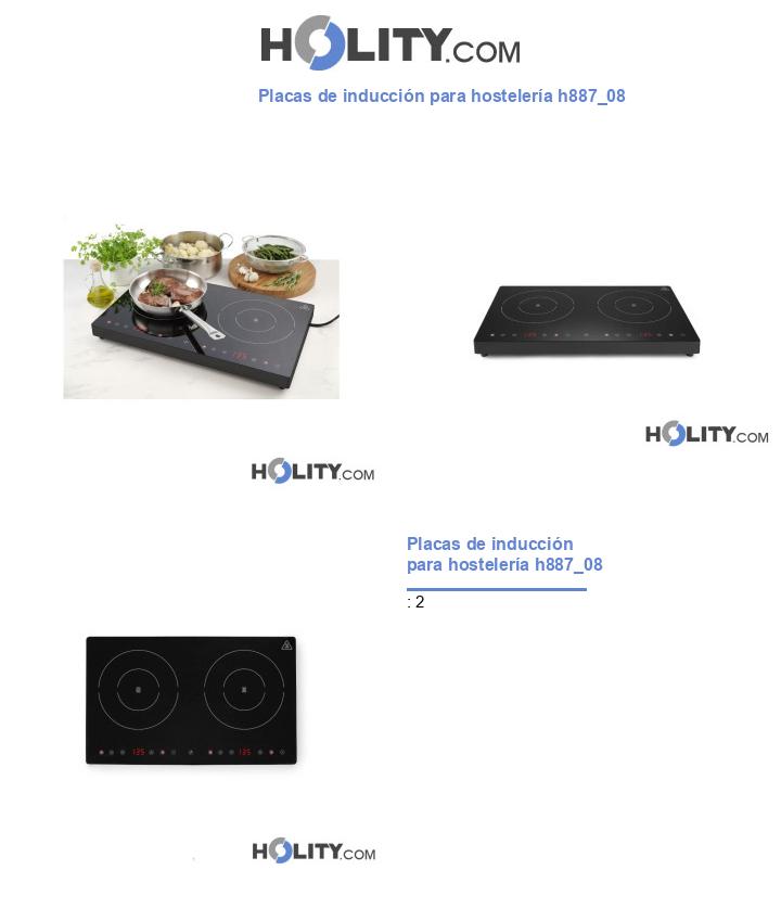 Placas de inducción para hostelería h887_08