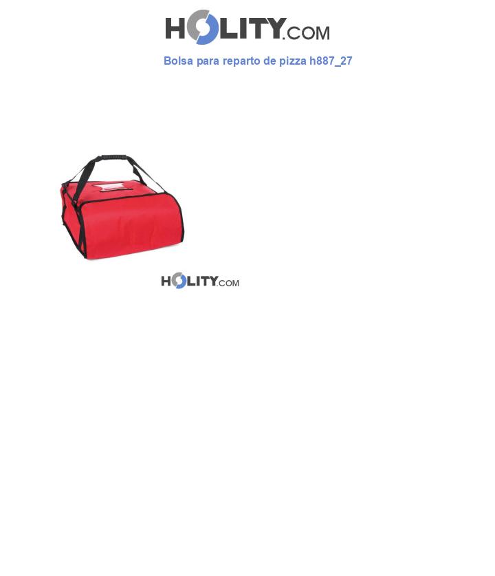 Bolsa para reparto de pizza h887_27
