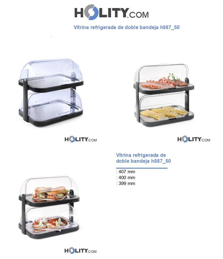 Vitrina refrigerada de doble bandeja h887_50