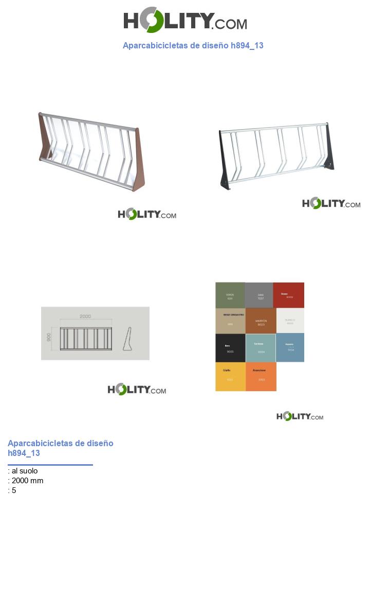 Aparcabicicletas de diseño h894_13