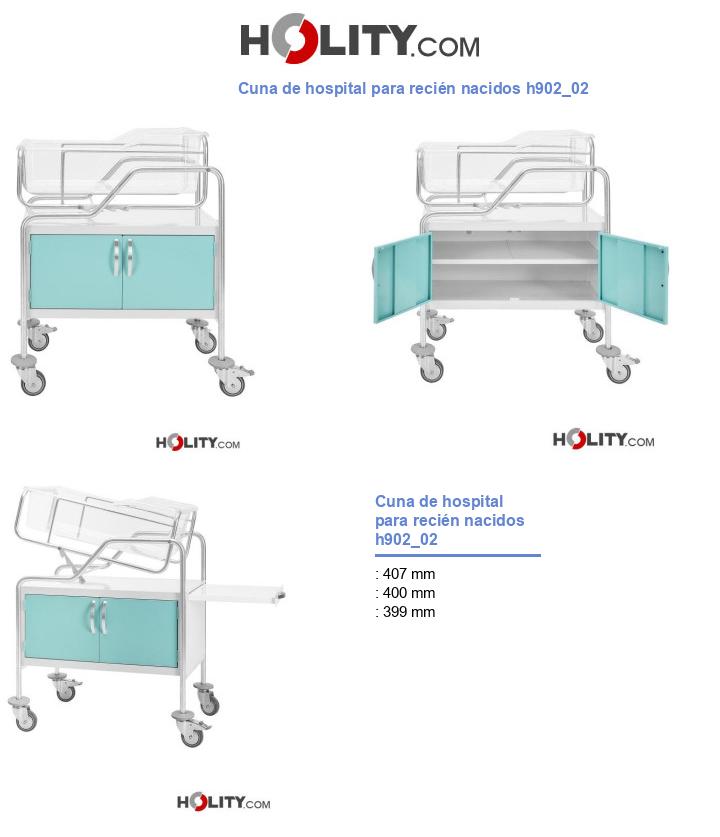Cuna de hospital para recién nacidos h902_02