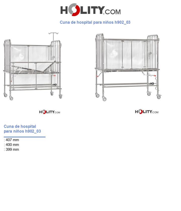 Cuna de hospital para niños h902_03