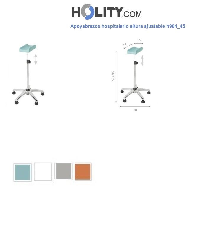 Apoyabrazos hospitalario altura ajustable h904_45