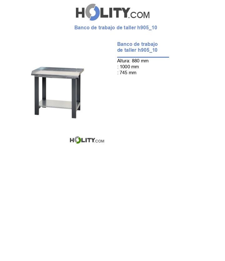 Banco de trabajo de taller h905_10