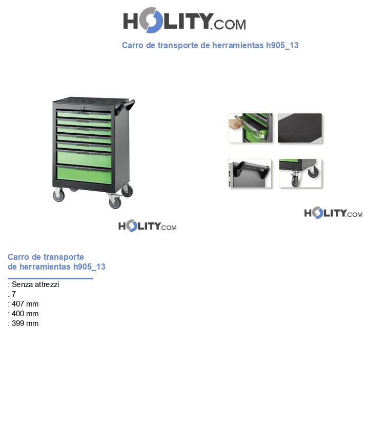 Carro de transporte de herramientas h905_13