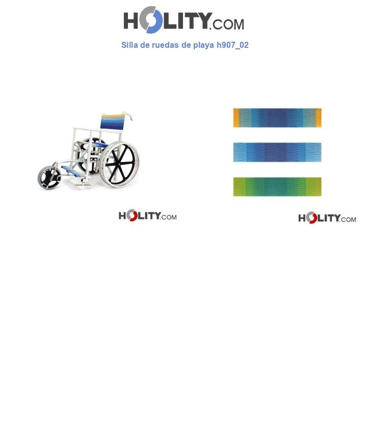 Silla de ruedas de playa h907_02