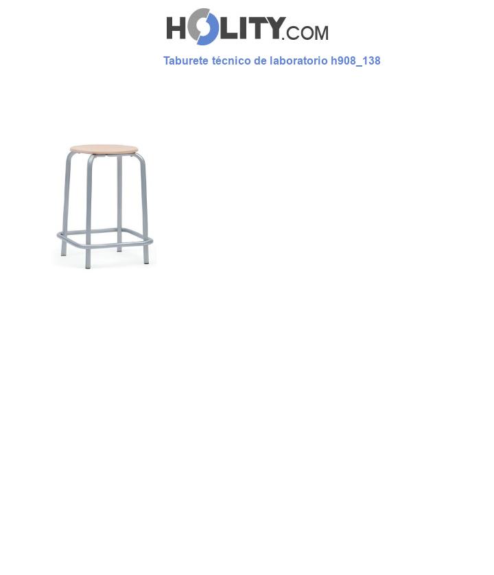 Taburete técnico de laboratorio h908_138