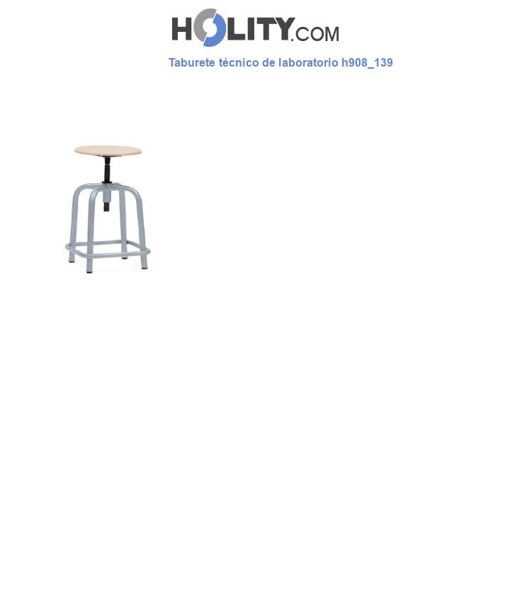 Taburete técnico de laboratorio h908_139