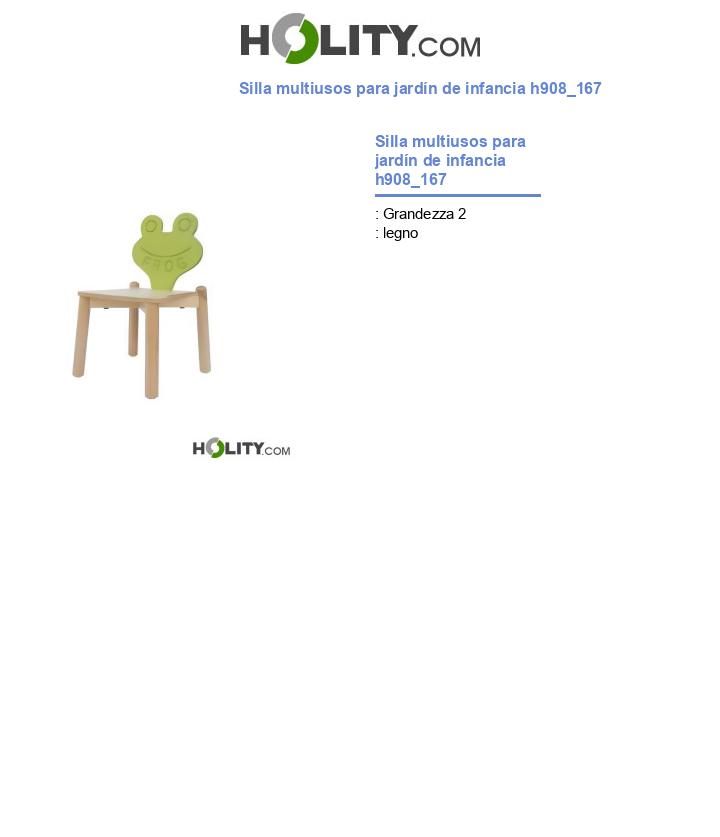 Silla multiusos para jardín de infancia h908_167