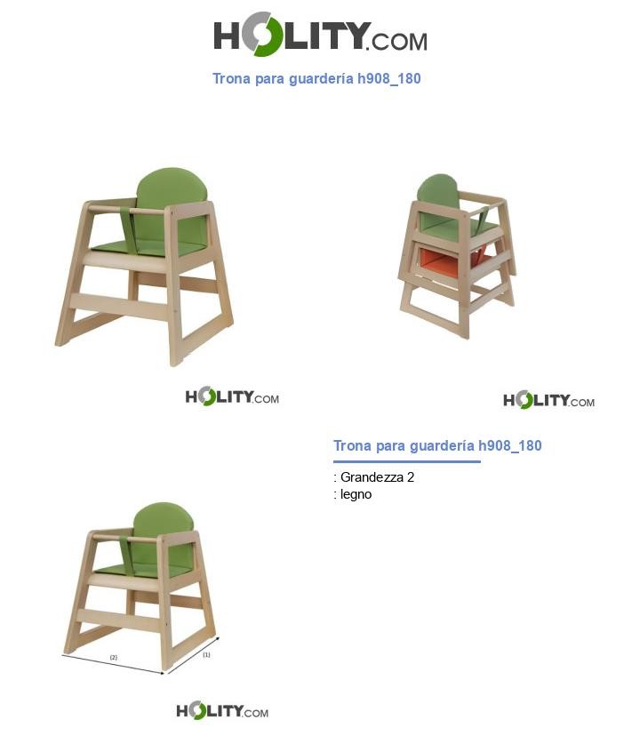 Trona para guardería h908_180