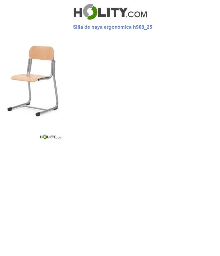Silla de haya ergonómica h908_25