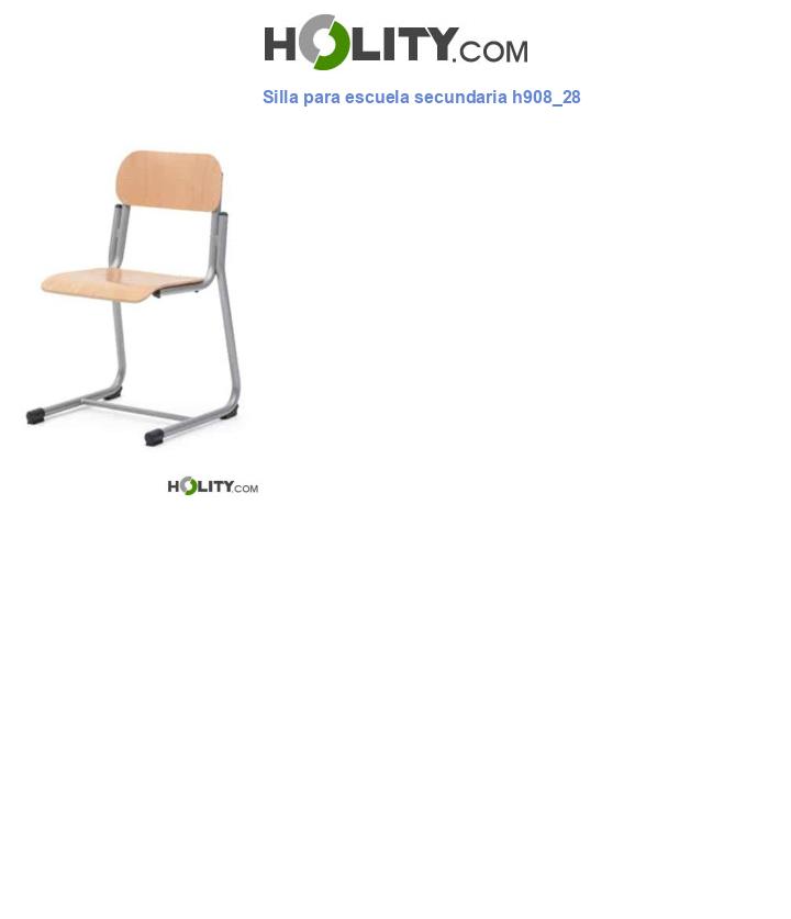 Silla para escuela secundaria h908_28
