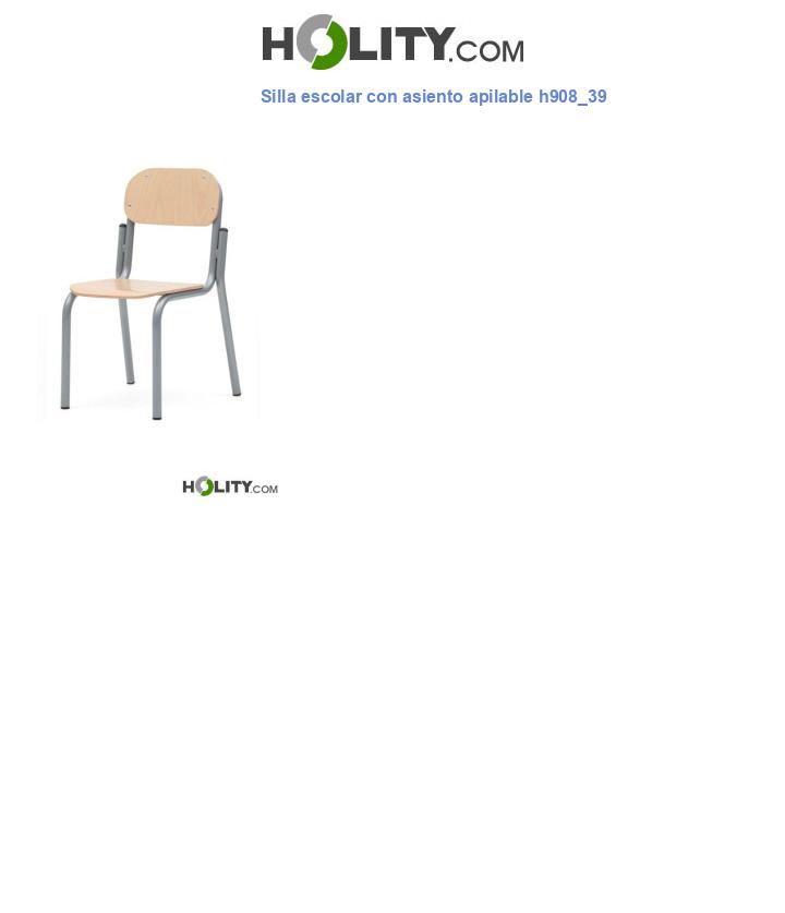 Silla escolar con asiento apilable h908_39